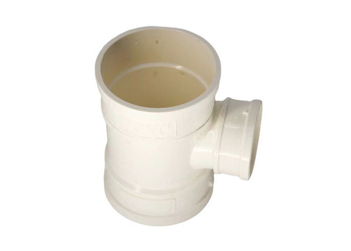 40 Phụ kiện đường ống áp lực PVC Tee Polyvinyl Clorua để thoát nước