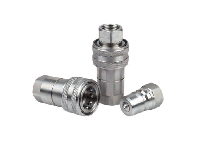 316 Stainless Steel Close Type Hydraulic Quick Coupler 1/2 '' CB-1 Series