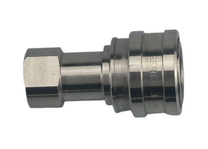 1/8' CB-1 Series Stainless Steel 303 Close Type Hydraulic Quick Coupling