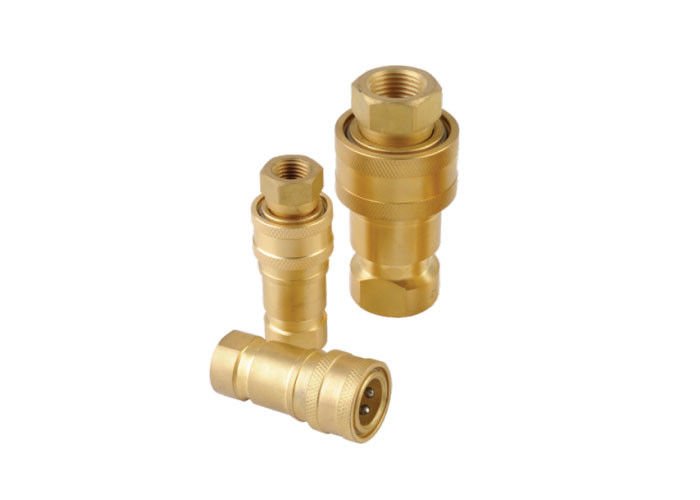 Khởi mở Khép loại kim loại Hydraulic Quick Couplings ISO7241B