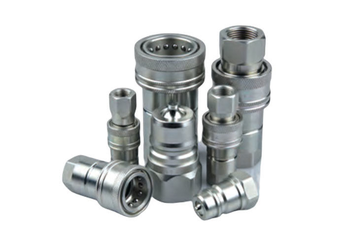 Steel Isoa New Close Type Hydraulic Quick Connect Couplings tiêu chuẩn ISO 7241A