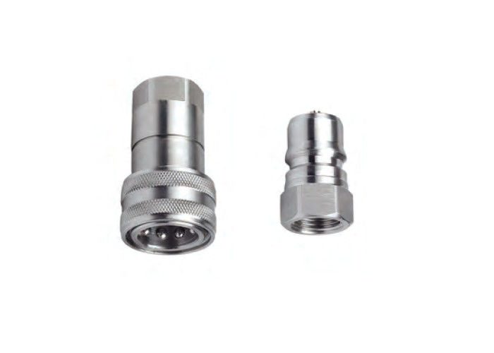 316 Stainless Steel Close Type Hydraulic Quick Coupler 1/2 '' CB-1 Series