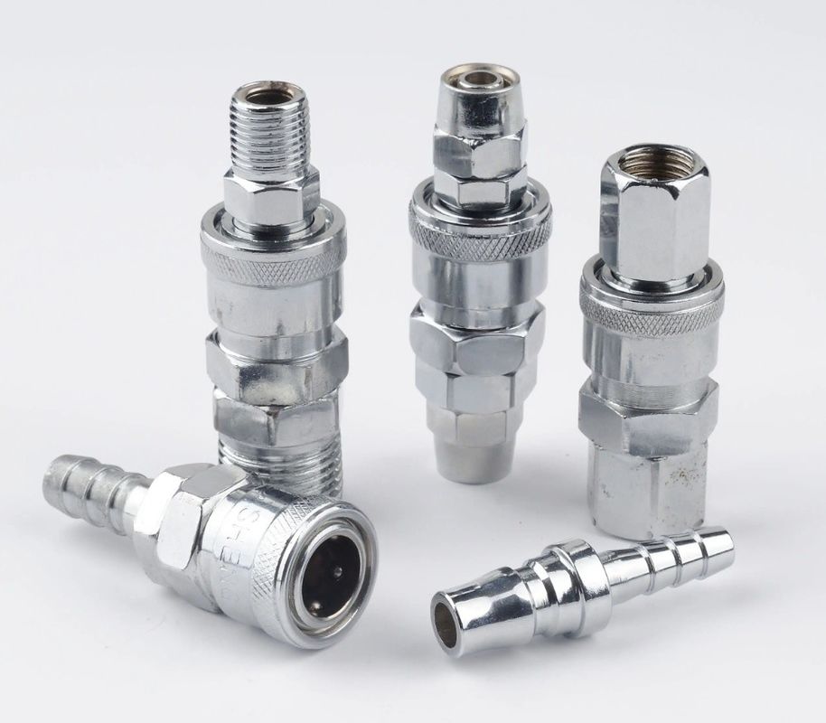 Bộ kết nối nối nhanh khí nén công nghiệp BSPP / NPT / G Thread 1.0MPa Nitto / Cejn / Rectus tương thích