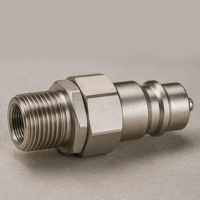 Thép carbon bền Hydraulic Quick Couplings Iso Series Iso-7241-a Brand Interchange