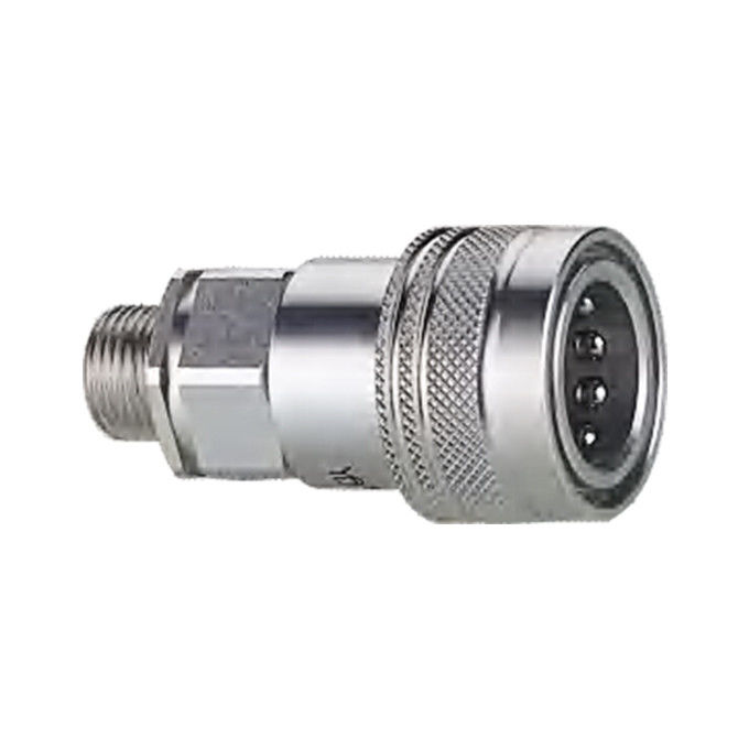 Khớp nối nhanh thủy lực Sp-10m-7-iso-7241-a với dải nhiệt độ -20°C đến 80°C