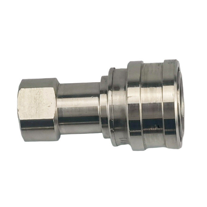 Khớp nối nhanh thủy lực Cb Sp 1f Iso 7241 B Phạm vi nhiệt độ dựa trên vật liệu làm kín