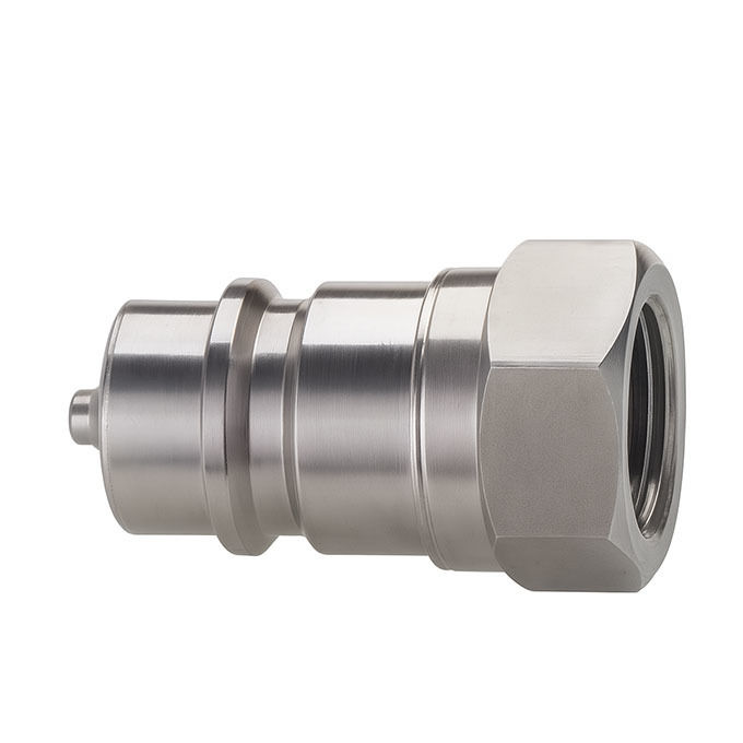 Loại đóng 1 inch Bộ ghép nối nhanh ISO, Khớp nối bằng thép không gỉ Phát hành nhanh
